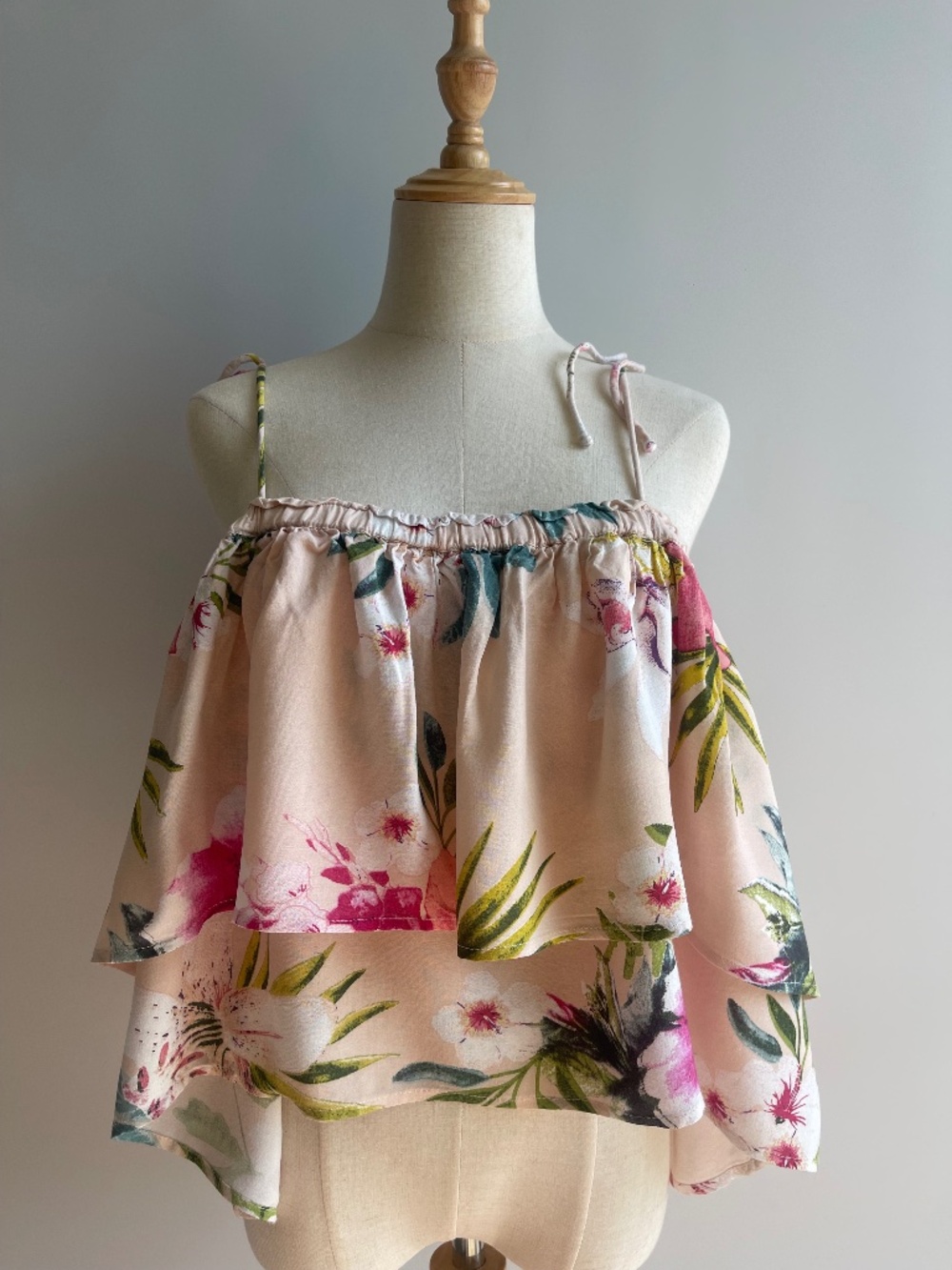 Rip Curl Floral Off Shoulder Boho Crop Top XL